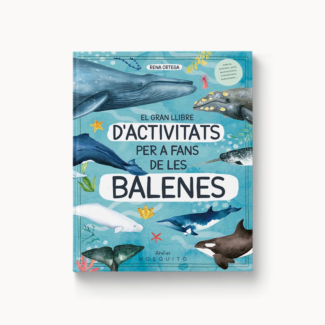 El gran libro de actividades para amantes de las ballenas