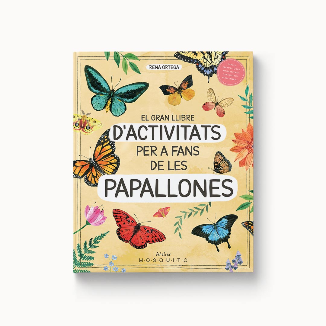 El gran libro de actividades para amantes de las mariposas
