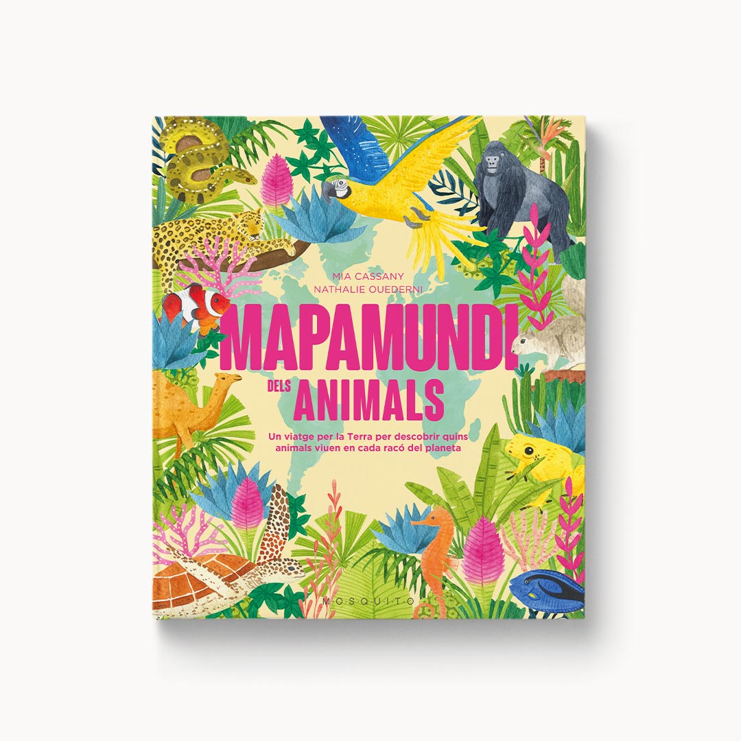 Mapamundi de los animales. Un viaje por el planeta Tierra para descubrir qué animales viven en cada rincón