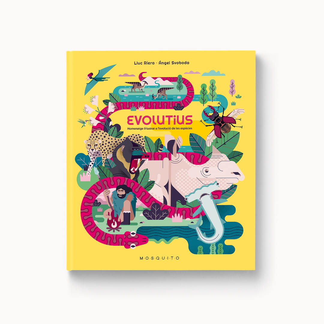 Evolutius: Homenatge il·lustrat a l'evolució de les espècies
