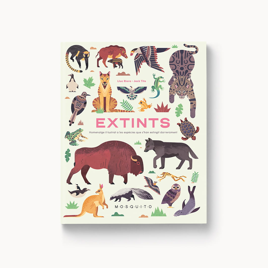 Extintos: Homenaje ilustrado a las especies desaparecidas recientemente