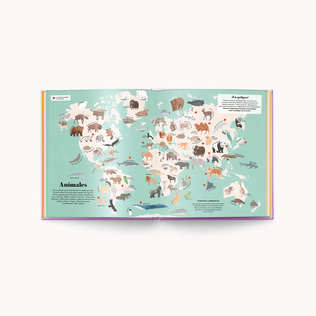 Mapamundi: Todo lo que se puede explicar en un mapa