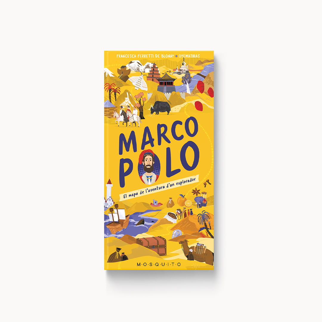 Marco Polo: El mapa de la aventura de un explorador