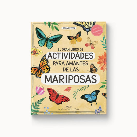 El gran libro de actividades para amantes de las mariposas